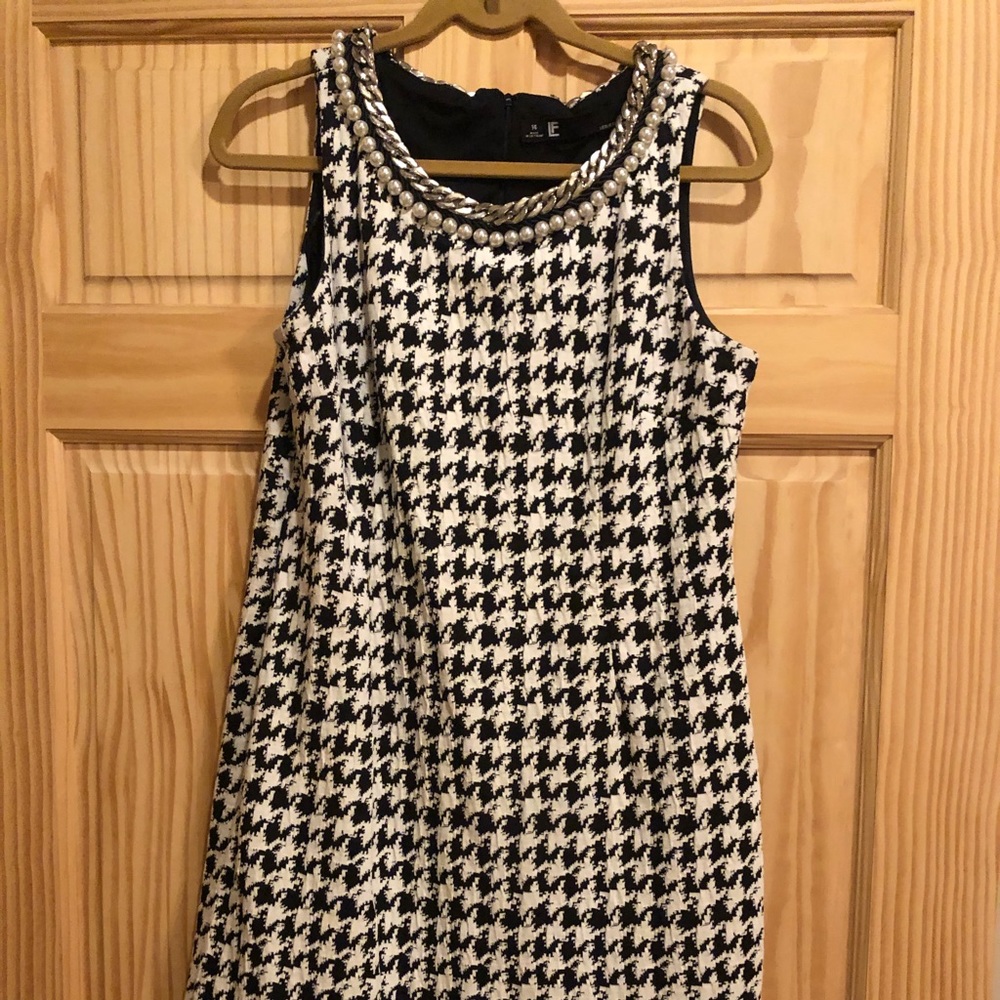 Houndstooth dress